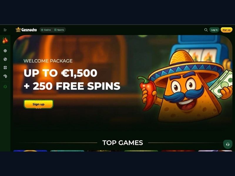Casinacho Casino (Nacho Casino) for active Canadian players: VIP programme, cashback that grows over time and long-term platform value
