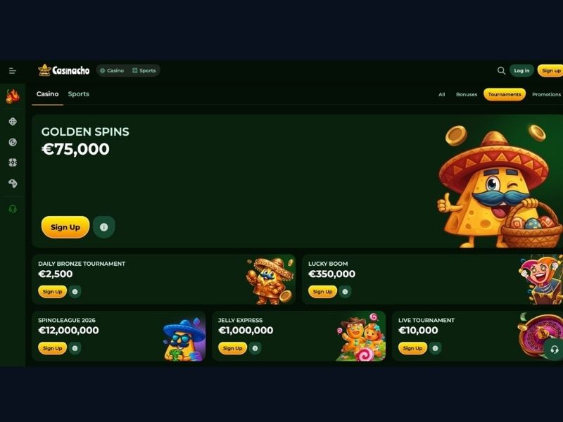 Casinacho Casino (Nacho Casino) mobile for active Canadian players: VIP cashback management, Spinola Liga and weekly cycle from smartphone
