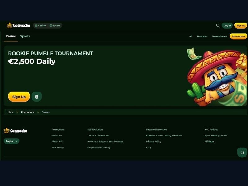 VIP cashback management from smartphone at Casinacho Casino Nacho Casino for Canada