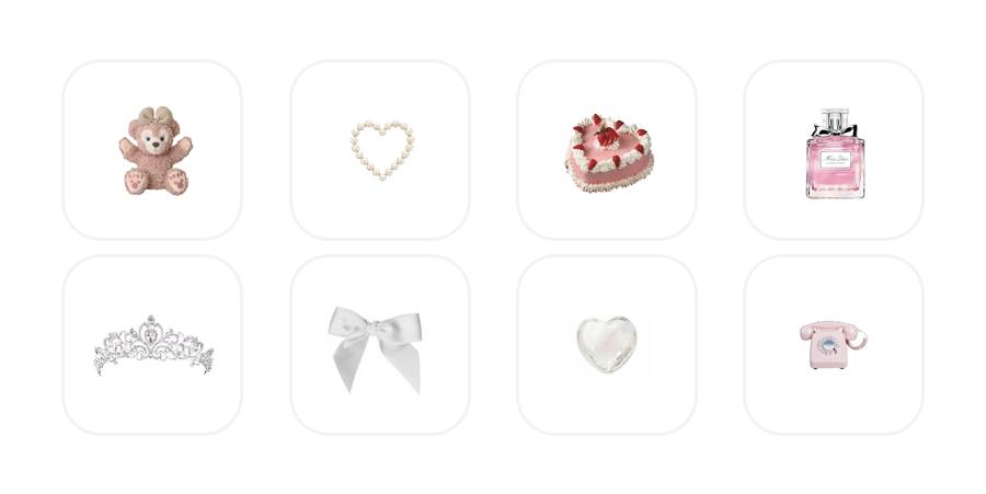 French girly App Icon Pack[Z0MXslOBAWckjUcQ4Dop]