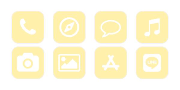 黄色 App Icon Pack[dapTUMWaiFMwrcQYV8ho]