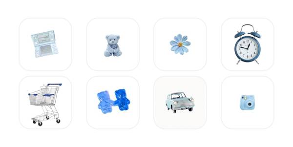 Light blue App Icon Pack[LTXamoqpNCTdlY5m8Y8j]