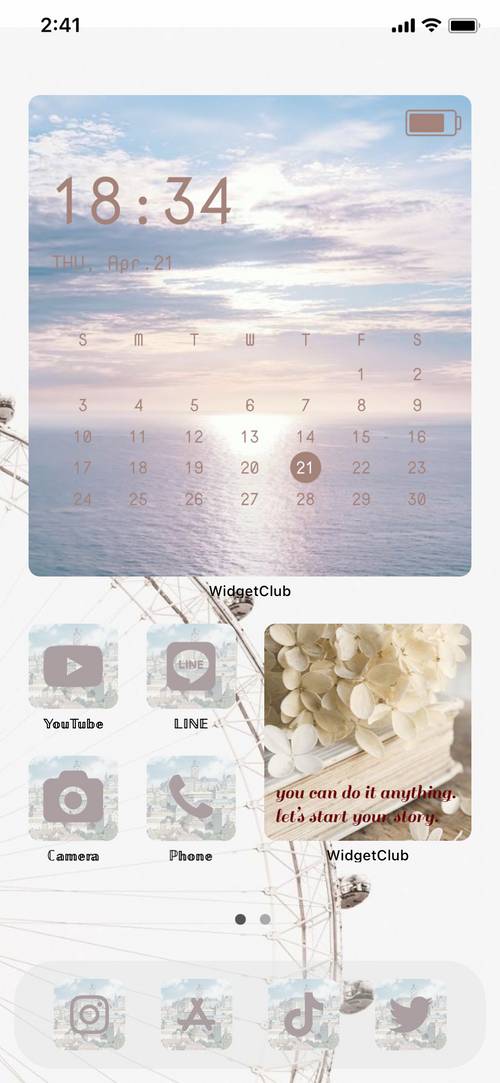 White Home Screen ideas[NmXBEL1OFIpkwzM44o4F]