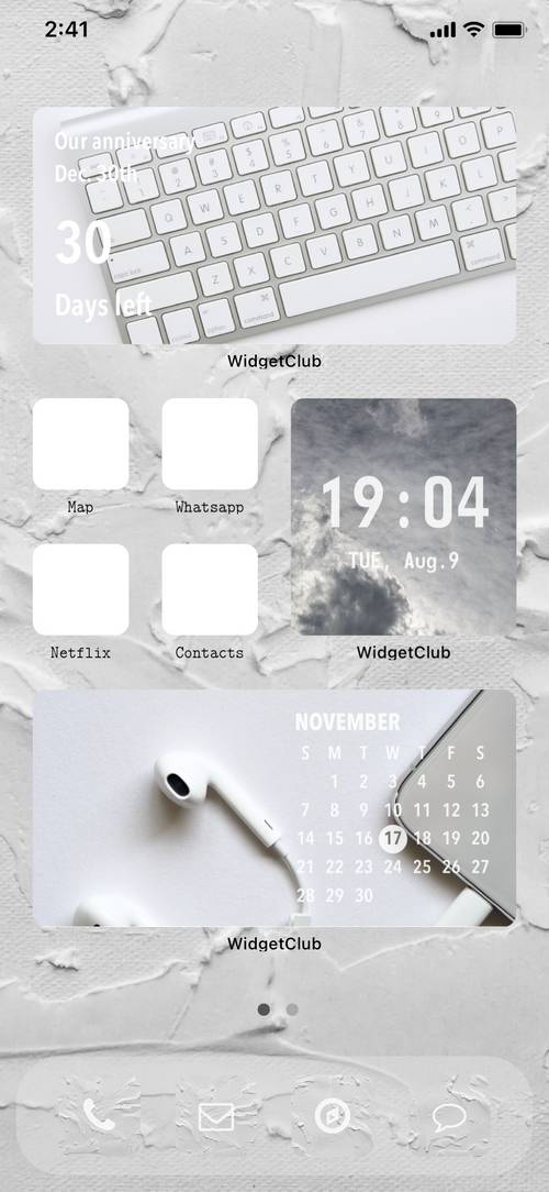 White cool Home Screen Home Screen ideas[J3vHxTcVNDcKksec0cuC]